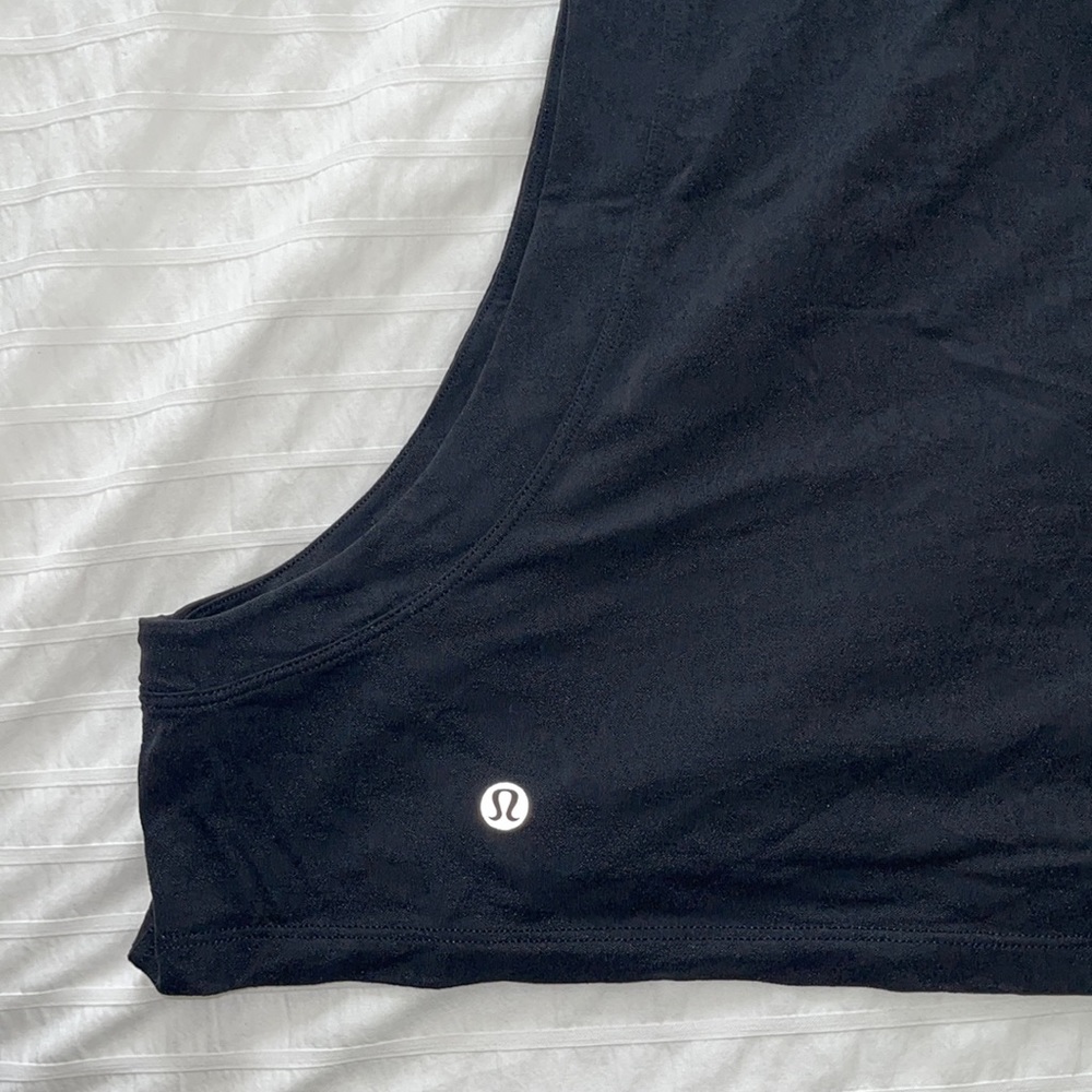 Lululemon All Yours Cropped Cotton Tank Top